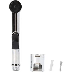 Toilet Handheld Bidet Sprayer Shattaf Cloth Diaper Sprayer ABS Polished S Bathroom Toilet Hand Held Bidet Seat Sprayer Shattaf Water Flusher Outlet Shower Nozzle Cleaner Head Pet Brush