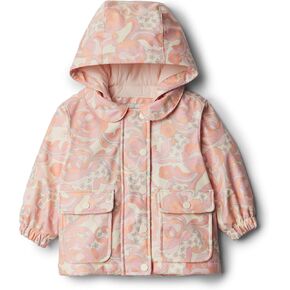 Amazon Essentials x Sofia Grainge Toddlers and Baby Girls' Water-Repellent Rain Jacket