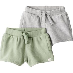 little planet by carter's Baby 2-Pack Shorts Made with Organic Cotton