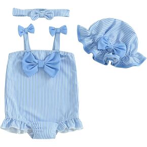 Toddler Baby Girl Swimsuit Infant Bathing Suit Newborn One Piece Swimwear Cute Bikini Summer Beach Swim Suit