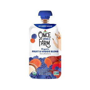 Once Upon a Farm, Organic Mama Bear Blueberry, 3.2 Ounce