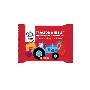Once Upon A Farm Tractor Wheel Bar, Strawberry, Pumpkin & Beet