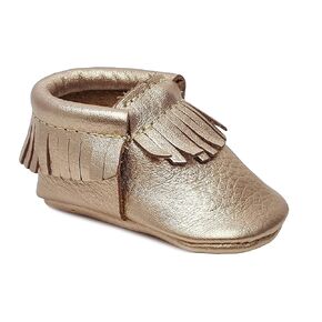 الخطوات الأولى من moccasins الجلدية الممتازة ، الذهب المعدني 1 م رضيع الولايات المتحدة