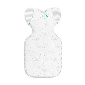 أحب الحلم قمامة حقيبة انتقالية - وضع أذرع - القطن الخفيف والتنفس ، و twin zip - zip Off Wings - Spring ، Summer - Bage - 0.2tog - أنت رمادي ومتوسط