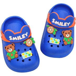 Toddler Kids Boys Girls Cute Garden Water Clogs Sandals Slip On Shoes Slipper Slides Outdoor Summer Beach Pool Shoes