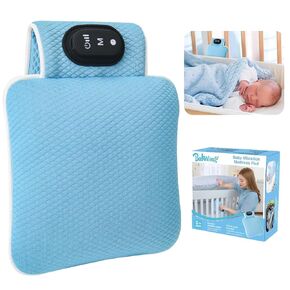 Baby Vibrating Sleep Soother, Baby Sleep Aid, Portable Baby Soothers for Sleep, 3 Adjustable Vibration Modes, 90 Min Timer, Baby Sleep Soother for Home & Travel, Use for Cribs & Strollers