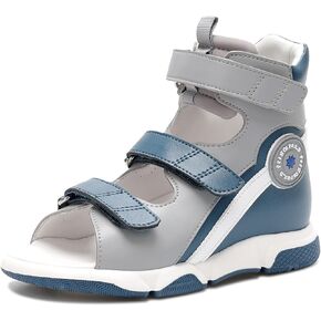 Toddlers Orthopedic Sandals with Arch and Ankle Support,High-top Corrective Shoes for Kids