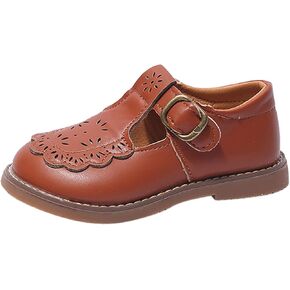 Mary Jane School Shoes for Girls Toddler Dress Shoes for Party Wedding Little Girls School Oxford Flats