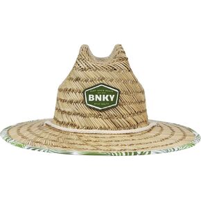 Barney Patrol Kids Natural Woven Straw Sun Hat - Beach and Pool Protection for Toddler, Baby, Youth Sizes