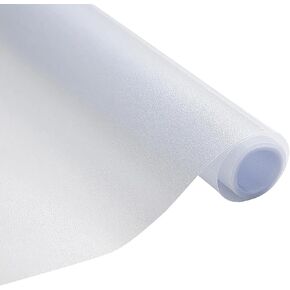 Frosted Window Privacy Film Control Cling Static Cling أغطية الأبواب غير القابلة لإعادة الاستخدام لحمام المكتب المنزلي 19.69 × 118.11 بوصة (1pcs)