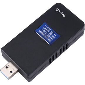 1 PCS G9 Pro 4 Band Portable Detector Anti- 2G+3G +GPS+GSM+WiFi Frequency Device Black (B)
