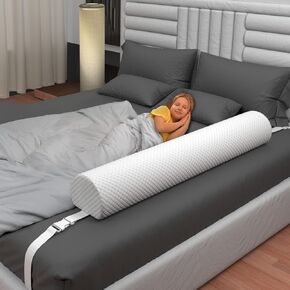 Premium Bed Bumper for Toddlers with Adjustable Straps | Portable Travel Bumpers for Toddlers | Toddler Bed Bumper for Full Size Bed, Twin, Queen & King | Toddler Bed Bumpers