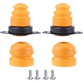 Rear Bump Stops, 4Pcs Front and Rear Bump Stops Compatible for Mustang V6 2005-2014 Replaces M-5570-A