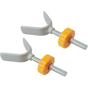 محول Baby Gate Banister - إكسسوارات بوابة الطفل ، حماة التمديد القابلة للتعديل y -bolt مجموعة من 2 لصالح طفل كلب طفل طفل طفل