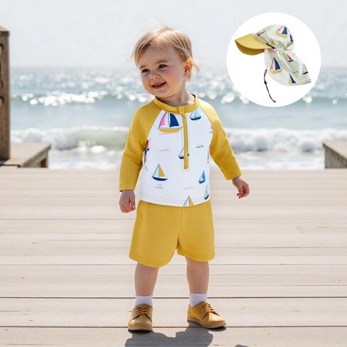 Toddler Baby Boy 4th of July Swimsuit Rash Guard Boys One Piece Zipper Swimwear Fourth of July Bathing Suit in Saudi Arabia