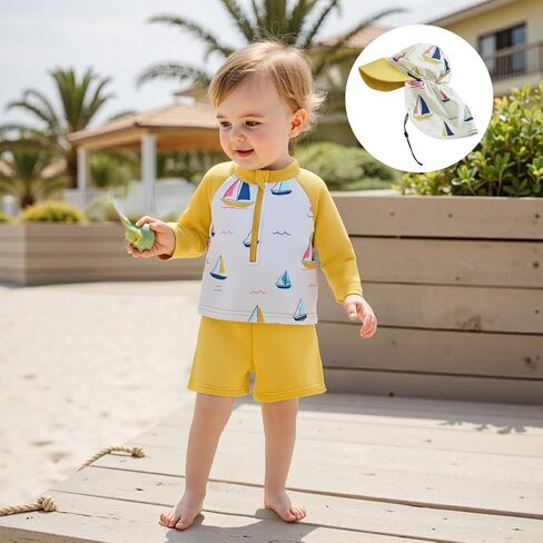 Toddler Baby Boy 4th of July Swimsuit Rash Guard Boys One Piece Zipper Swimwear Fourth of July Bathing Suit in Saudi Arabia