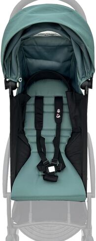 Stroller Accessories Canopy, Seat Cushion & Seat Base Compatible with Babyzen YOYO Strollers, Pushchair Accessories Replacement Kit, Waterproof Fabric (Aqua Blue) in Saudi Arabia