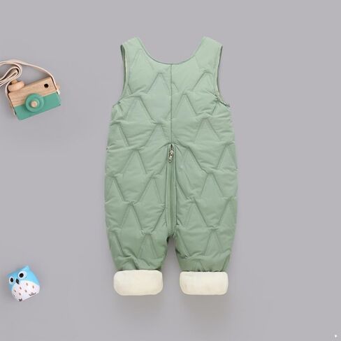 Toddler Snow Pants Baby Boys Girls Winter Thicken Warm Snowsuit Overalls Jumpsuit in Saudi Arabia