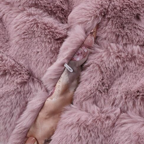 Girls Faux Fur Jacket Plush Sherpa Teddy Coat with Hood Toddler Winter Coats Warm Fuzzy Jackets Trendy Outerwear in Saudi Arabia