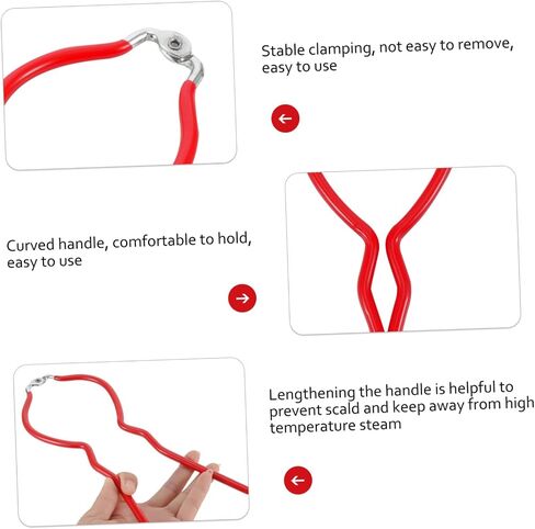 Safe Newborn Bottle Tweezers Tongs - Design for Lifting Bottles Jars Helper for Boiling Steam Use in Saudi Arabia