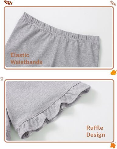 3 Pack Baby Girls Ruffle Shorts Toddler Cotton Dance Shorts Soft Summer Clothes Size 18M-5T in Saudi Arabia