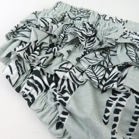 HonestBaby Flutter Tee, Tank Top with Ruffle Diaper Cover 100% Organic Cotton for Infant Baby and Toddler Girls in Saudi Arabia