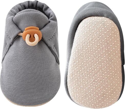 Baby Booties Newborn Infant Shoes Warm Cozy Soft Cotton Boots for Boy Girl in Kuwait