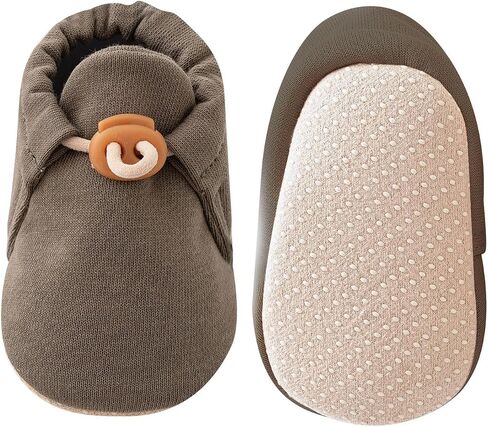 Baby Booties Newborn Infant Shoes Warm Cozy Soft Cotton Boots for Boy Girl in Kuwait