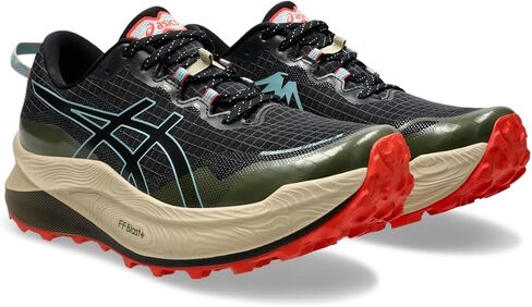 ASICS Men's Trabuco Max 3 Running Shoe, 10.5, Feather Grey/Black in Saudi Arabia