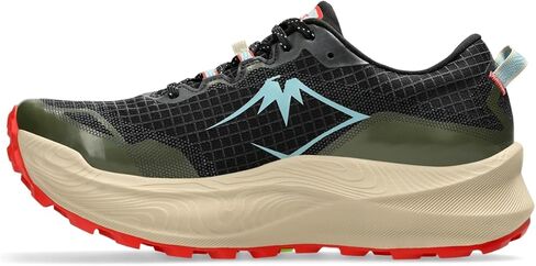 ASICS Men's Trabuco Max 3 Running Shoe, 10.5, Feather Grey/Black in Saudi Arabia