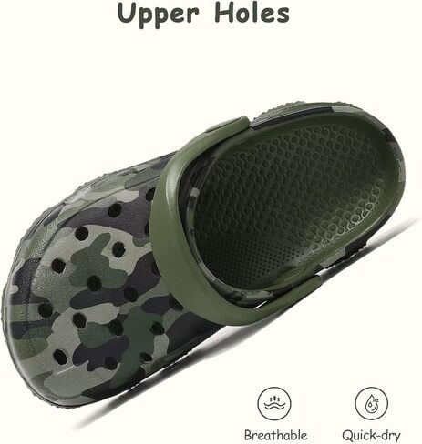 Boys and Girls Graphic Clogs for Kids,Unisex Eva Mules for Big Kid,Little Kid,Boy and Girl Closed Toe Slide Sandals in Saudi Arabia