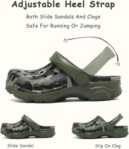 Boys and Girls Graphic Clogs for Kids,Unisex Eva Mules for Big Kid,Little Kid,Boy and Girl Closed Toe Slide Sandals in Saudi Arabia