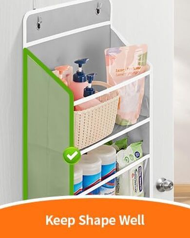لعبة Jarlink Toy محشو بالحيوان ، فوق منظم الأبواب مع النوافذ الواضحة ، تحميل 44 رطلاً ، منظم تخزين لعبة الأطفال للحضانة ، غرفة نوم للأطفال ، أساسيات الأطفال حديثي الولادة (رمادي فاتح) in Kuwait
