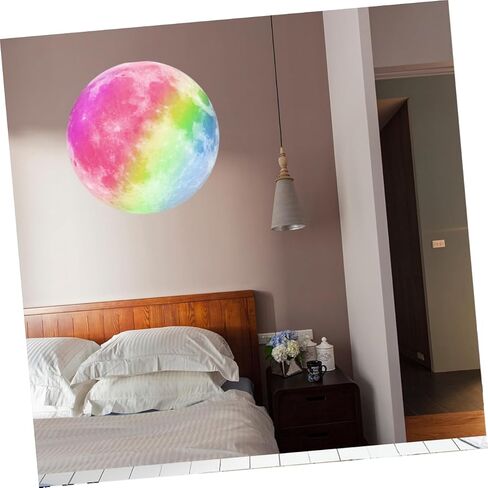 DOITOOL Boys Stickers Fluorescent Moon Sticker Pvc Wall Decals for Bedroom Wall Sticker Window Sticker Child in Saudi Arabia