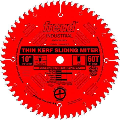 Freud LU91R012: 12" Thin Kerf Sliding Compound Miter Saw Blade in Saudi Arabia