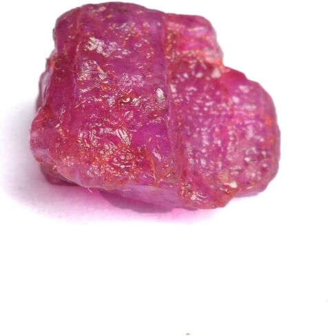 GEMHUB Natural Red Ruby 34.50 Ct. Certified Mineral Rock Rough Ruby Healing Energy Crystal Gem DR-740 in Saudi Arabia