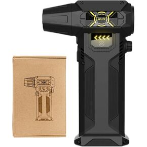 Ac-27 Air Duster Ac-27, Ac-27 Turbo Fan Ac-27, Ac-27 Duster, Ac 27 Blower, Ac-27 Air Blower Compressed Air Duster-150000rpm Electric Air Duster with LED Light for Outdoors, Car, Home, Pc (Set A)