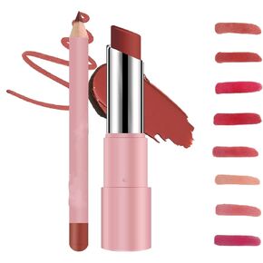 Lifter Glaze Oil Balm +Free Lip Liner, Hydrating Glaze Lip Balm – Non-Sticky Shine with Hyaluronic Acid, Genli Lifter Glaze Lip Balm-Glaze Lips in Melty Goodness 0.1 Oz (07#)