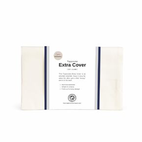 The Extra Cover Only | Insert Sold Separately | Fits All Topponcinos from The 100% Natural Cotton | Machine Washable (Natural)