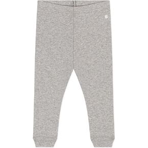 Petit Bateau Babies' Cotton Leggings Medium Grey Sizes 36 Months