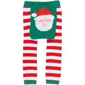 Doodle Pants Unisex Baby Boy, Girl Santa Cotton Legging