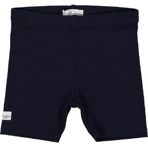Lil Legs Unisex Boys Girls Cotton Short Leggings - Navy, 5T