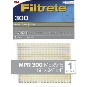 3M 321DC-6 FILTER 18X24 DUST REDU Pack of 6