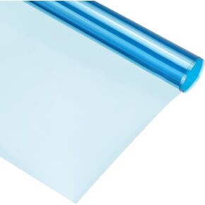 MECCANIXITY Lighting Gel Filter 15.7x19.7 Inch Sky Blue Color Correction Sheet for Photo Studio Red Head Light, Pack of 4