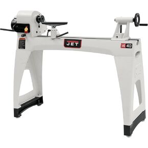Jet 14 "x 40" مخرطة خشبية متغيرة السرعة مع الساقين ، 1 حصان ، 115/230V 1PH (نموذج JWL-1440VSK)