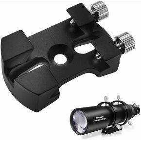 Astromania 70mm Finder & Guidescope Kit - Bundle with - Universal Quick Release Finder Shoe Base