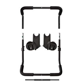 Baby Jogger Chicco/Peg Perego Car Seat Adapter لـ City Select and City Select Lux Strollers Black