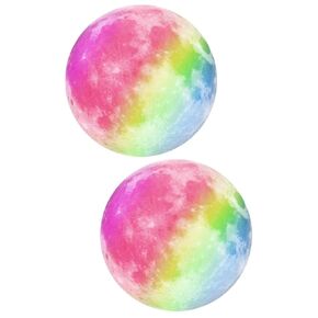 DOITOOL Boys Stickers Fluorescent Moon Sticker Pvc Wall Decals for Bedroom Wall Sticker Window Sticker Child
