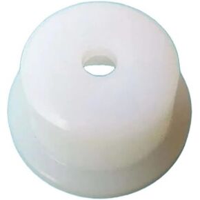 2 PCS Small Round Gaskets Bearing Bushings White Color Spare Parts Front Panel ，Compatible for Soft Serve Ice Cream Machines .Gaskets