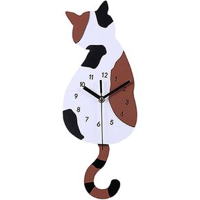 3D Wall for Clock Decor Decorative Non Ticking Clock Easy to Read for Kids' Bedroom Nursery Room Study R
